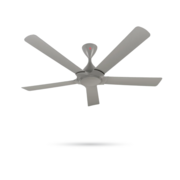 KDK 56" 5 BLADE R/CONTROL CEILING FAN WITH DC MOTOR - ELEGANT GREY | K14PH-EY